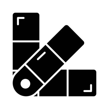 Renk örneklerinin modern vektör tasarımı, sanat için seçilecek renk şeması