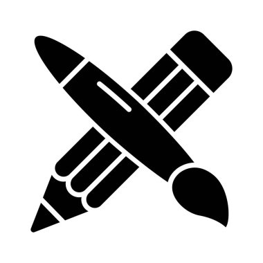 Moda tasarım tarzında tasarım araçlarının bu inanılmaz simgesini tutun