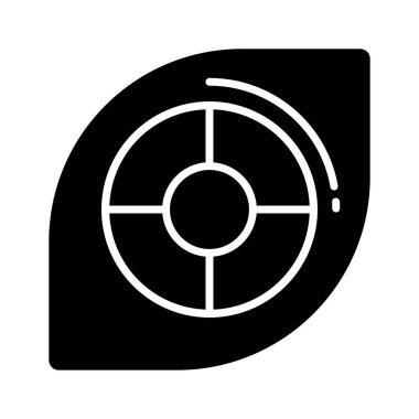 Renk paletinin bu güzel dizayn edilmiş simgesini moda biçiminde işaretleyin