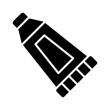 Düzenlenebilir boya tüplerinin bu güzel vektörünü işaretleyin, simge kullanmaya hazır