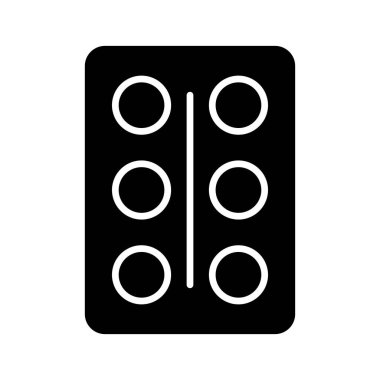 Renk paletinin modaya uygun düz stil simgesi, boyama araçları