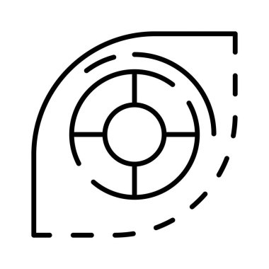 Renk paletinin bu güzel dizayn edilmiş simgesini moda biçiminde işaretleyin