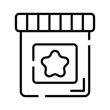 Modern stilde bu güzel renk kabı simgesini işaretleyin