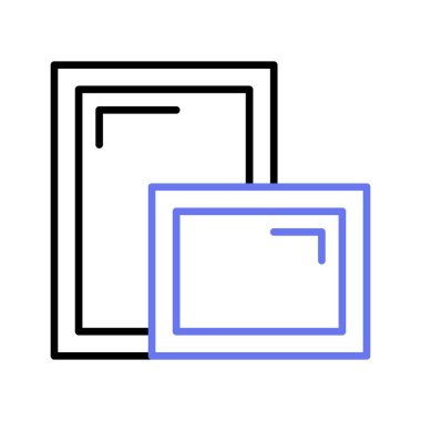 Tablo panosunun inanılmaz bir simgesi, boyama tahtası tasarımı