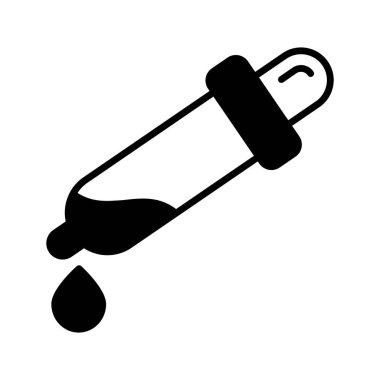 Düzenlenebilir modern biçim, premium vektör olarak bu güzel damlatıcı simgesini işaretleyin