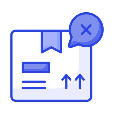 Çapraz işareti olan paket konsept düzenleme simgesini gösteriyorName