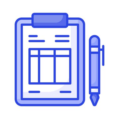 Kargo teslimatı fatura vektör tasarımı, kargo faturasının moda simgesi