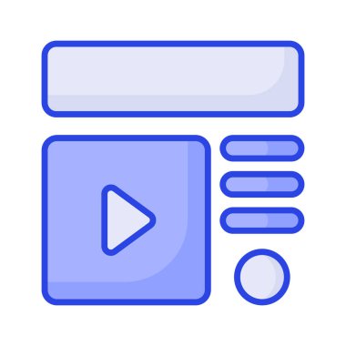 Bu güzel tasarlanmış web sitesine bir göz atın. Kablo çerçeveleme, düzen, şablon simgesi