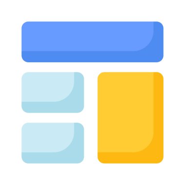 Bu güzel tasarlanmış web sitesine bir göz atın. Kablo çerçeveleme, düzen, şablon simgesi