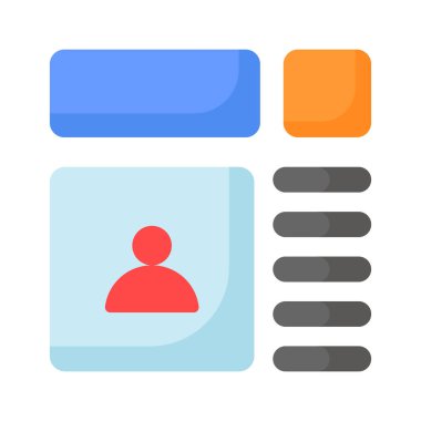 Bu güzel tasarlanmış web sitesine bir göz atın. Kablo çerçeveleme, düzen, şablon simgesi