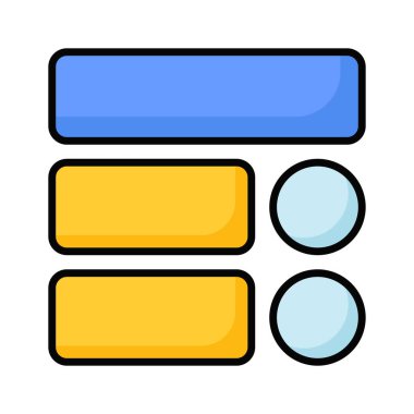 Bu güzel tasarlanmış web sitesine bir göz atın. Kablo çerçeveleme, düzen, şablon simgesi