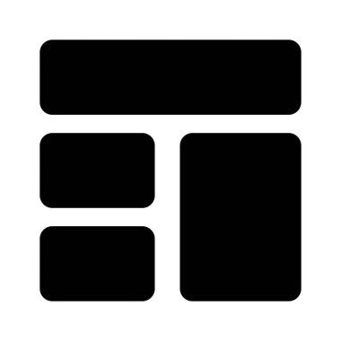 Bu güzel tasarlanmış web sitesine bir göz atın. Kablo çerçeveleme, düzen, şablon simgesi