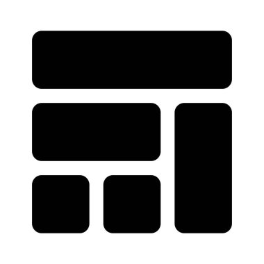 Bu güzel tasarlanmış web sitesine bir göz atın. Kablo çerçeveleme, düzen, şablon simgesi