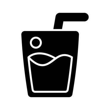 Bu akılda kalıcı soğuk içecek vektörüne modern tarzda tutun, kullanımı kolay.