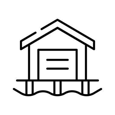 Bu güzel tasarlanmış sahil evini modern tarzda kontrol et.