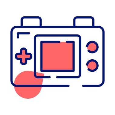 Oyun konsolu veya oyun denetleyici, bilgisayar oyunu, oyun alanı vektörü, oyun çubuğu oyun alanı simgesi