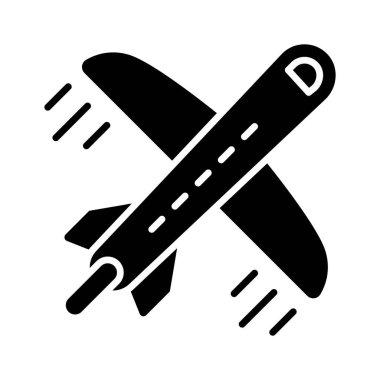 Toy airplane vector design, download this premium icon of flight
