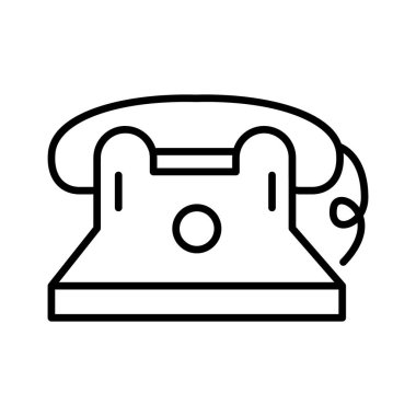 Moda tasarım tarzında oyuncak telefon vektör tasarımı, simge kullanmaya hazır