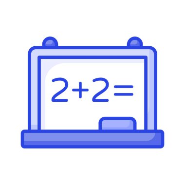 Modern stil, matematik ve hesaplamalarda okul yönetiminin inanılmaz bir simgesi.