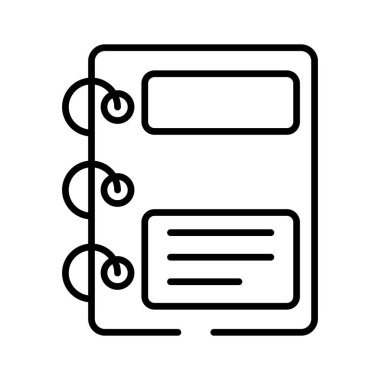 Bir dizüstü bilgisayar tasarımı, modada not defterinin görsel olarak çekici bir vektörü