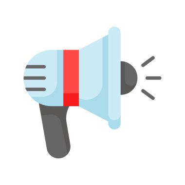 Bu güzel tasarlanmış megafon simgesini düzenlenebilir şekilde tut, hoparlörün kişiselleştirilebilir bir vektörü.