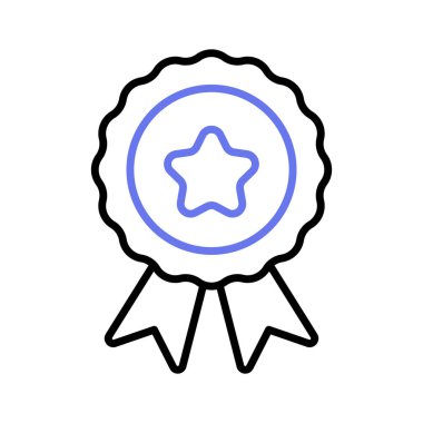 Stat inside badge showing concept of best quality vector design,star badge icon
