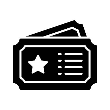 Biletlerin bu güzel tasarlanmış vektörünü modern tarzda işaretleyin