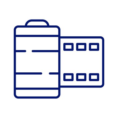 Film rulosunun kişiselleştirilebilir simgesi, film yapımı aksesuar