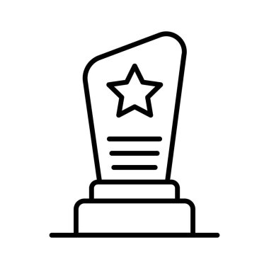 Star shield award vector design, film award, pride of performance