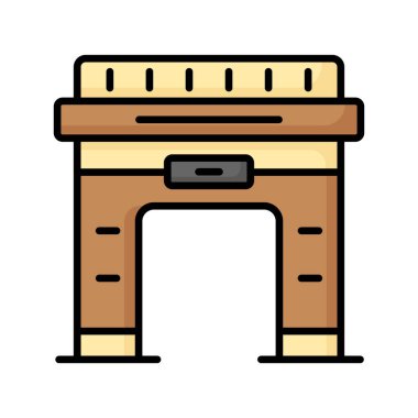 Modern icon of Arc dDe Triomphe in customizable style