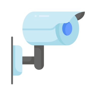 Güvenlik kamerası simgesi olan CCTV 'nin bu premium vektörünü indir