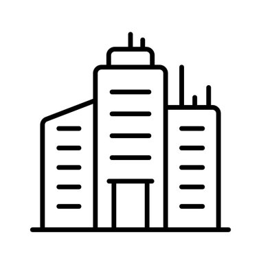 Ofis oluşturma vektör tasarımı beyaz arkaplanda izole edildi