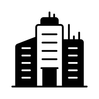 Ofis oluşturma vektör tasarımı beyaz arkaplanda izole edildi