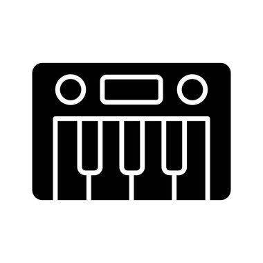 Piyanonun bu güzel dizayn edilmiş vektörünü, müzik aletini ele geçirin.