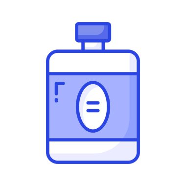 Tıraş losyonu vektöründen sonra, cam şişede losyon, tıraş losyonu, mikiler suyu.