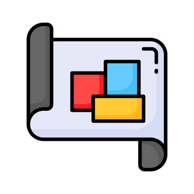 Mimari planın şu muhteşem ikonuna bakın, ev planının moda simgesi.