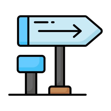 Yönlendirme tahtasının bu güzel tasarlanmış simgesini indir