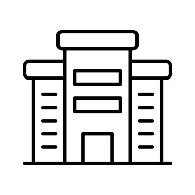 Ofis binasının, otel binasının, konut binasının bu özenle hazırlanmış simgesini kontrol et.