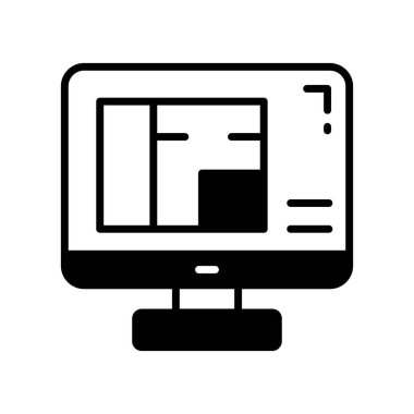 Ev planının, mimari ev tasarımının görsel olarak mükemmel simgesine bir bakın.