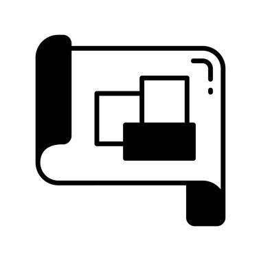 Mimari planın şu muhteşem ikonuna bakın, ev planının moda simgesi.