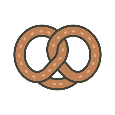 Birinci sınıf simit, tatlı kraker, fırında yemek konsepti.