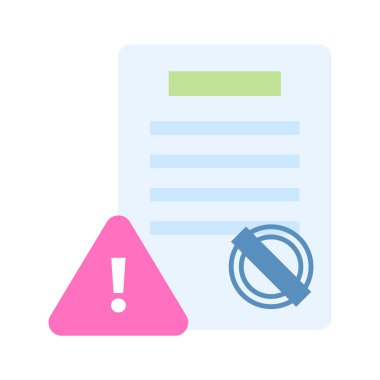 Ellerinizi bu yaratıcı belge ikonuna modern tarzda uyarın.