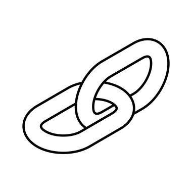 Modern ve modayı takip eden izometrik tarzda zincir linki tasarımı, kullanımı kolaydır