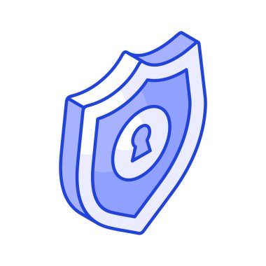 Güvenlik kalkanının içerideki yıldız koruma kalkanı tasarımı