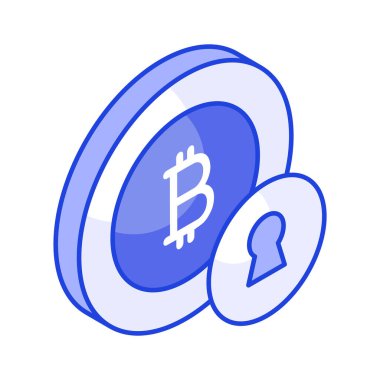 Bu harika Bitcoin koruma simgesini ele geçirin, kripto para güvenliği.