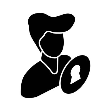 Kullanıcı koruması ve kişisel güvenliğin bu inanılmaz izometrik simgesini indir