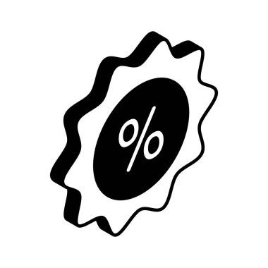 İndirim ve tanıtım etiketi tasarımı, alışveriş kuponu sembolü, özel teklif işareti