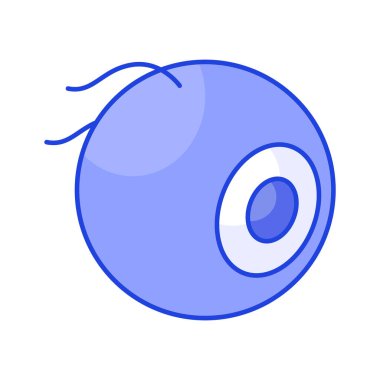 Bu muhteşem göz küresi simgesini modayı izometrik tarzda yakala