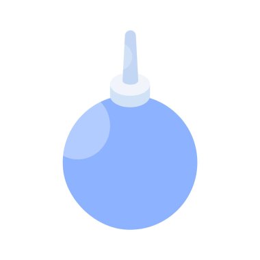 Bu yaratıcı, izometrik lavman ikonunu moda, sağlık ve tıbbi koleksiyonuna ekleyin.