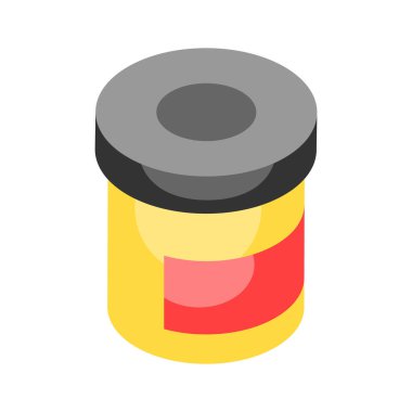 Şu harika ilaca bir bakın. Jar izometrik vektörü modayı takip ediyor.